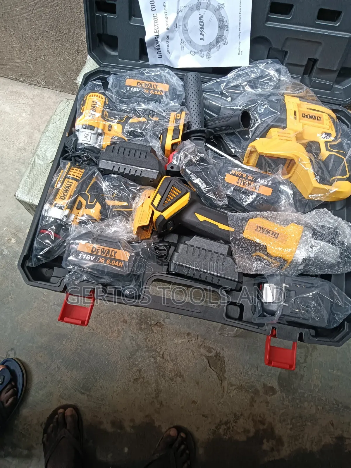 DeWalt Cordless Four in One Machine