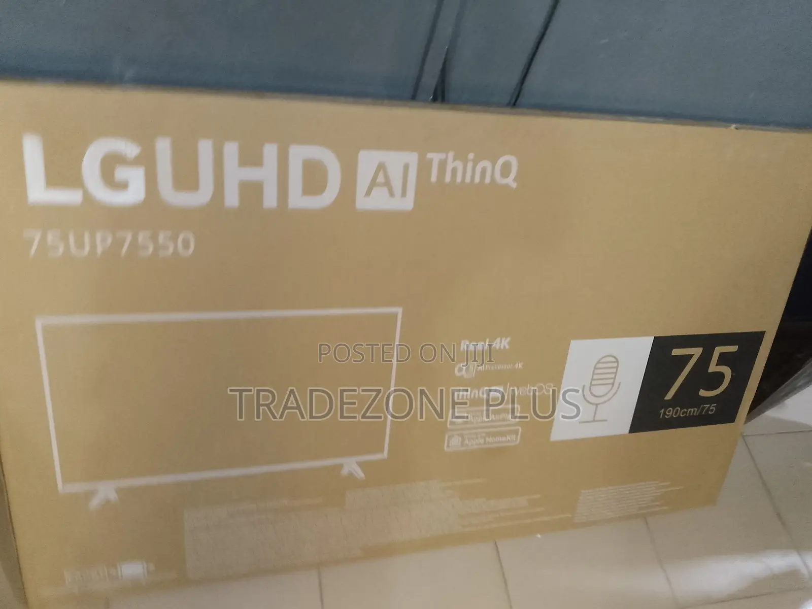 LG 75" UHD Smart TV – Stunning Big Screen Display