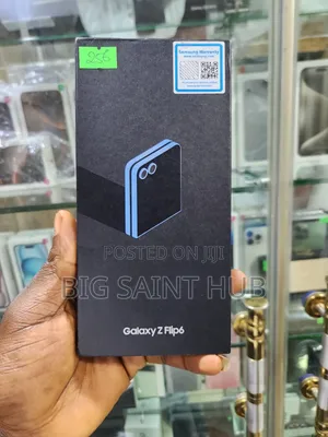 New Samsung Galaxy Z Flip6 256 GB Blue