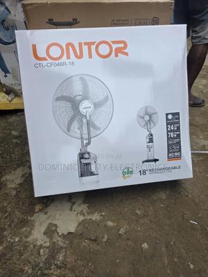 Original Lontor Rechargeable Standing Water Mist Fan 18inch
