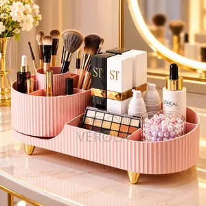 360° Rotating Makeup Skincare Organizer Storage Box