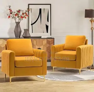 Modern Luxury Upholstered Armchair