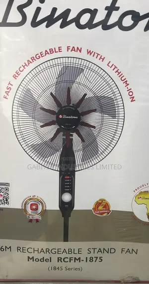 Binatone Rechargeable Standing Fan