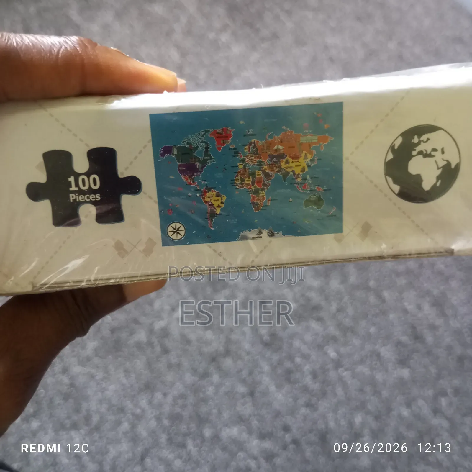 World Map Jigsaw Puzzle