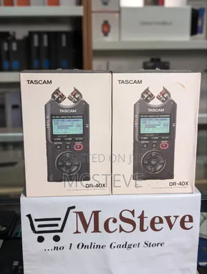 Tascam DR-40X 4-Channel / 4-Track Portable Audio Recorder