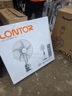 ¤☆I Have Lontor 18inch Rechargeable Standing Water Mist Fan