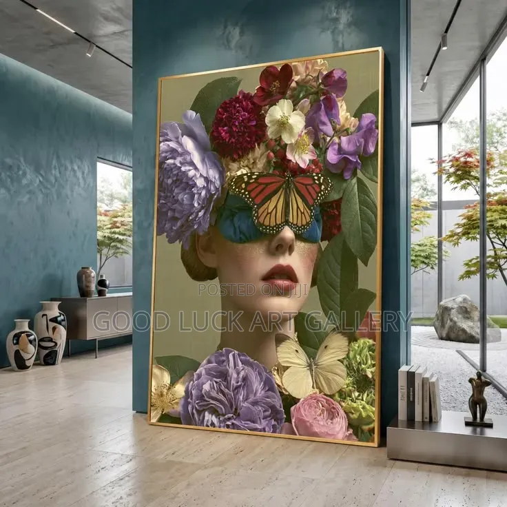 Head Flower Art