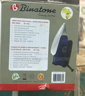 Binatone Non-Stick Dry Iron