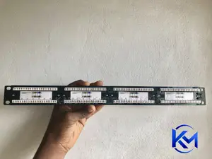 CommScope Cat6A 24 Port RJ45 Patch Panel 1U Network Rack.