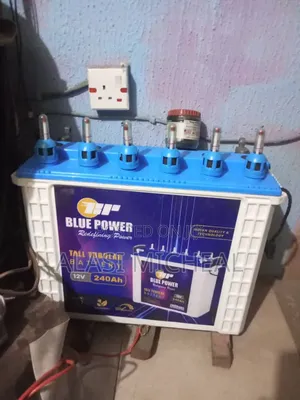 Blue Power 240AH Tubular Battery 4 Month Used Very Strong.