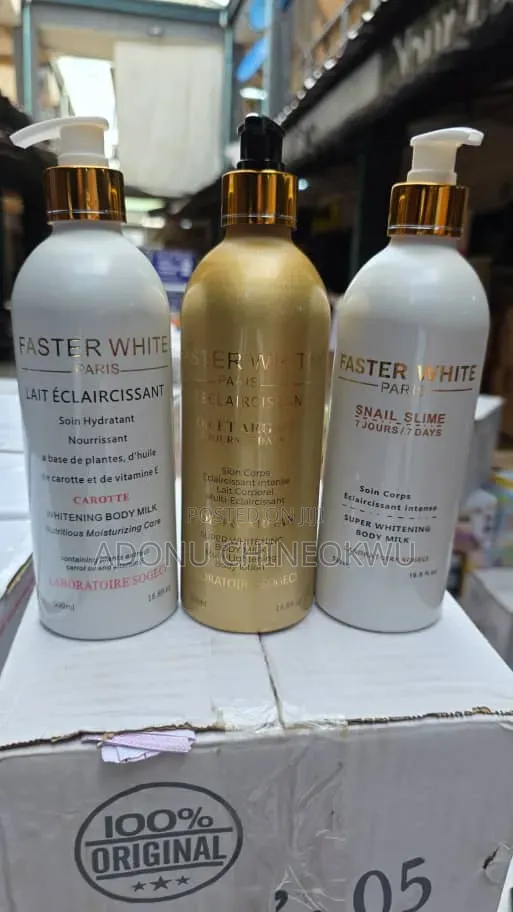 Faster White Body Lotion