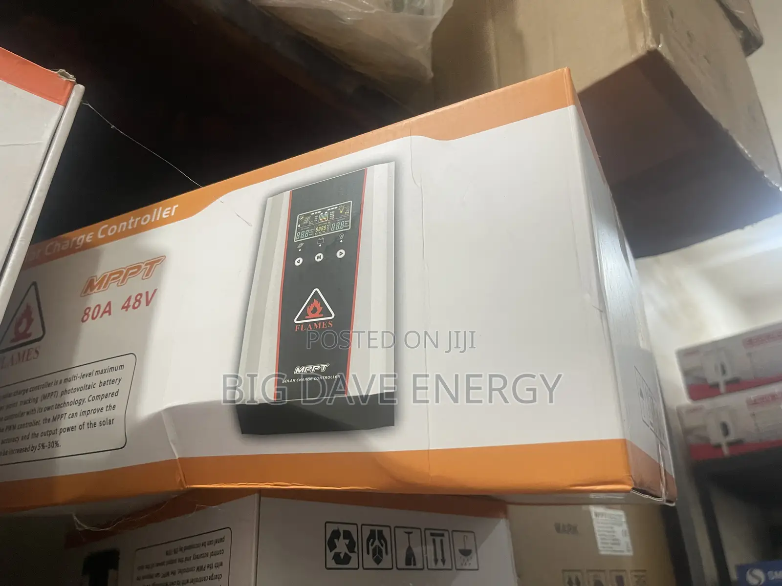 100ah Flames MPPT Solar Charge Controller