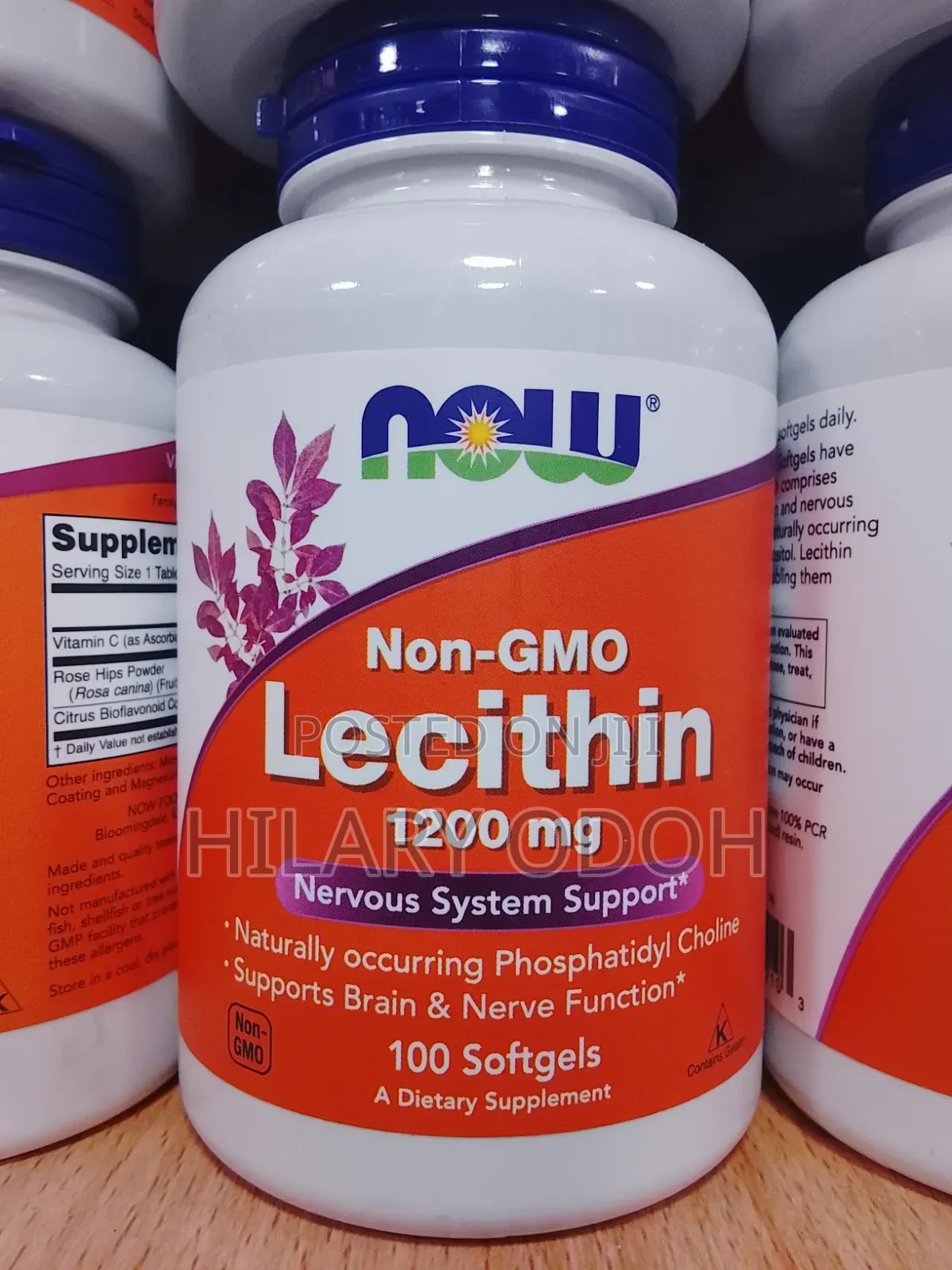 Lecithin 1200 Mg Softgels