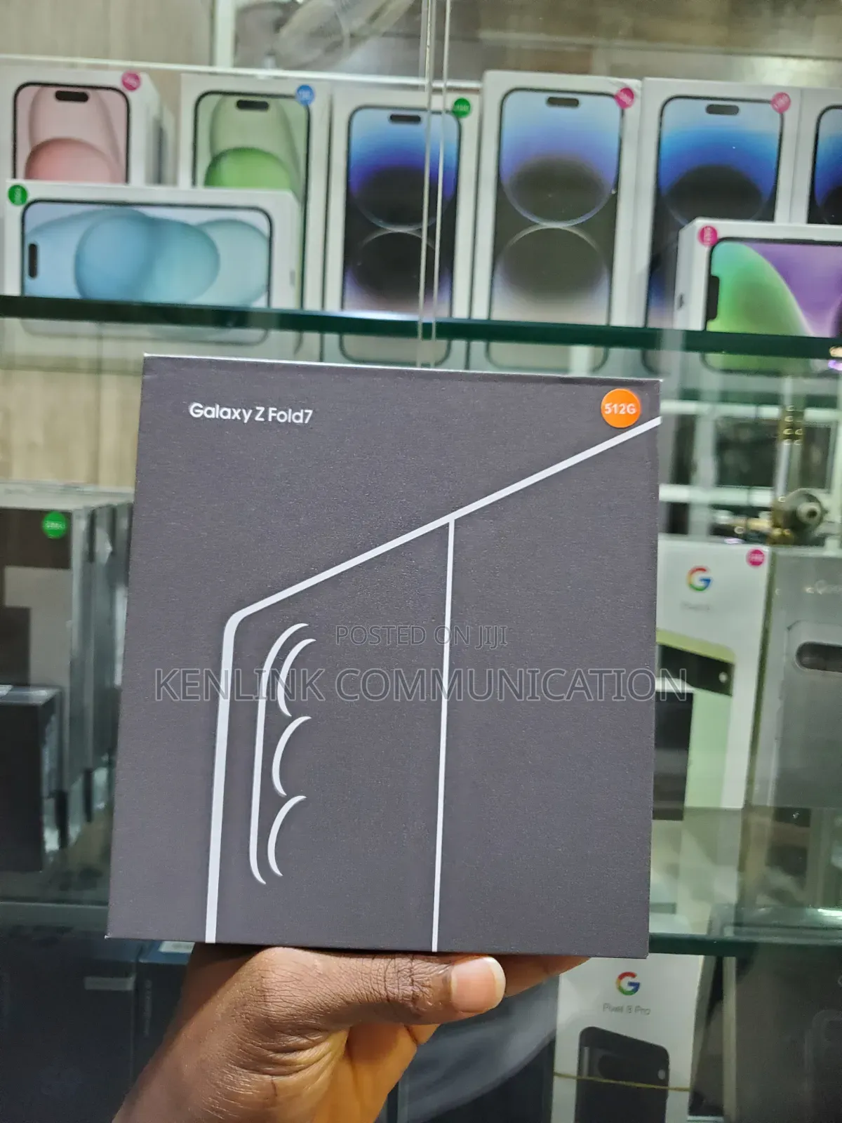 New Samsung Galaxy Z Fold7 512 GB Blue