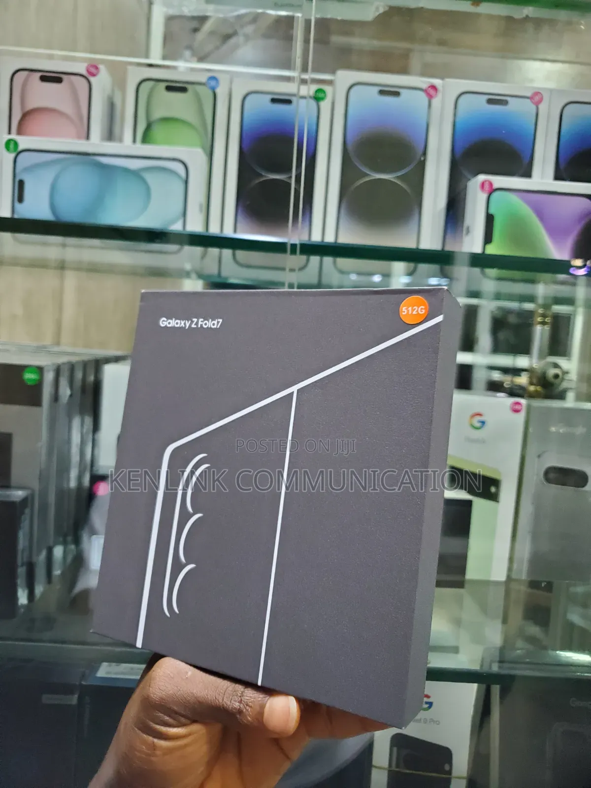 New Samsung Galaxy Z Fold7 512 GB Blue