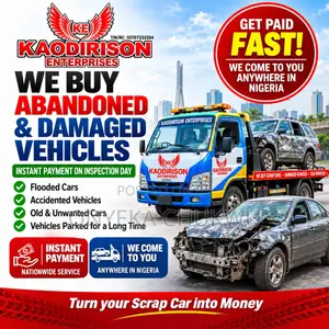 We Buy Scrap Cars, Abandoned Damaged Vehicles