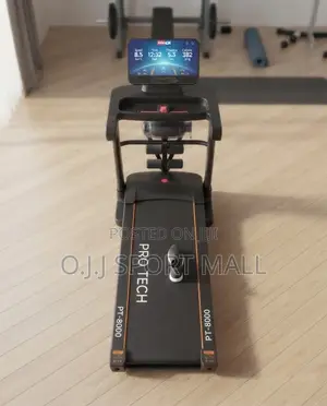 Pro 4hp Tech Motorized Folding Treadmill With Massage