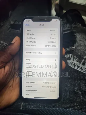 Apple iPhone 11 64 GB Black