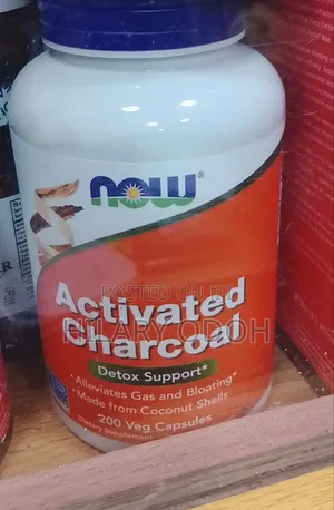 Activated Charcoal Veg Capsules
