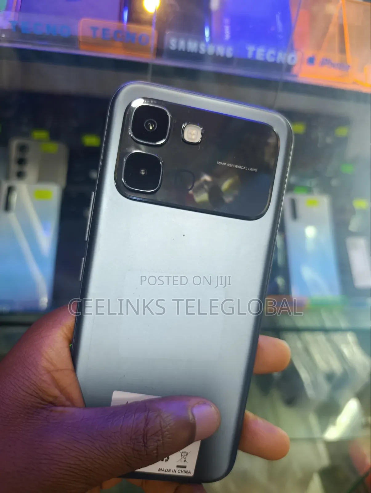 Infinix Note Edge 256 GB Graphite