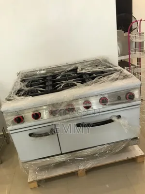 6 Burner Gas Cooker With Oven