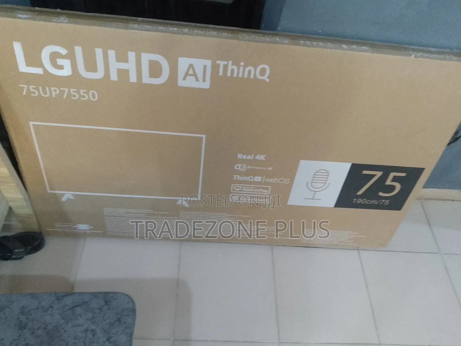 LG 75" Smart UHD TV – Big Screen Viewing Experience
