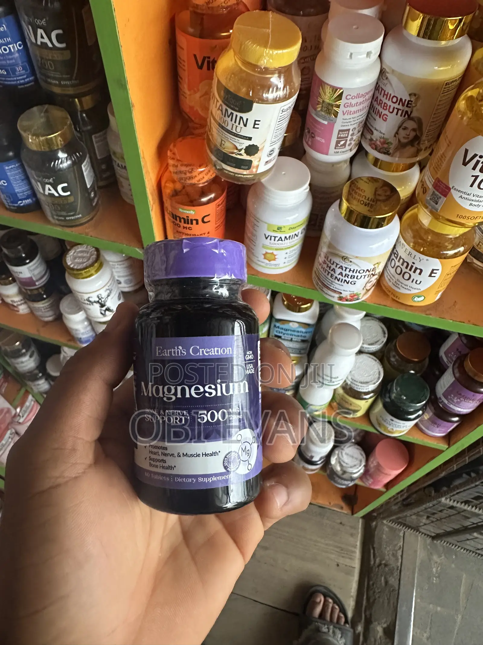 Earth Creation Magnesium 500mg
