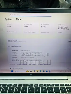 Laptop HP EliteBook 840 G9 16GB Intel Core i7 SSD 512GB