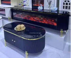 Quality Centre Table and TV Console With Fireworks
