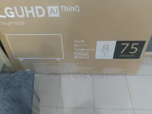 LG 75 UHD Television – Modern Entertainment