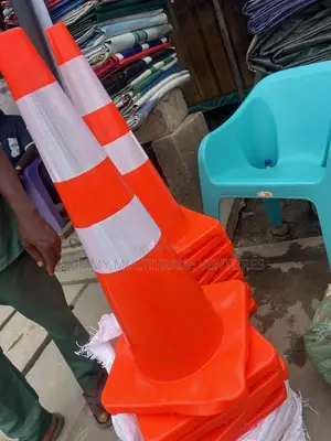 Orange Plastic Traffic Safety Cones