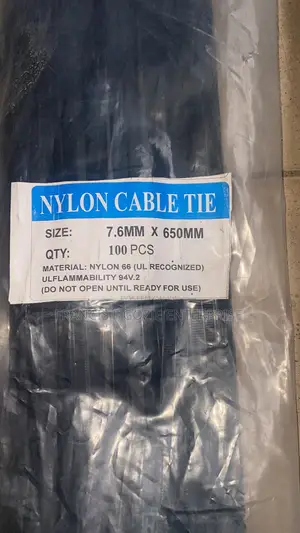 Nylon Cable Ties 7.6mmx650mm