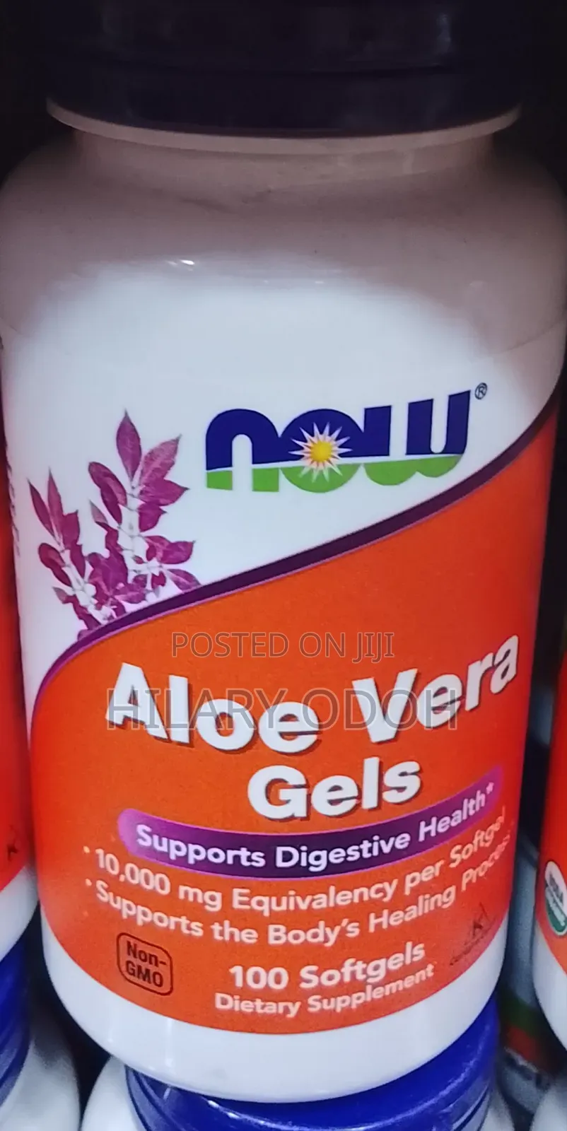 Now Foods Aloe Vera 10,000 Mg Softgels