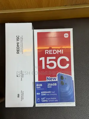 New Xiaomi Redmi 15C 4G 256 GB Black