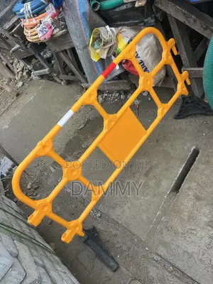 Yellow, Portable Plastic Crowd Control