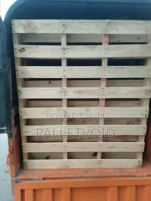 Industrial Wooden Pallet for Storage and Bedframe