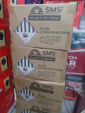 100ah 12v SMS Solar Lithium Battery