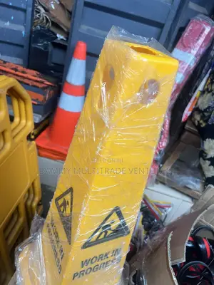 Four-Sided Pyramid Safety Cone
