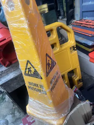 Four-Sided Pyramid Safety Cone