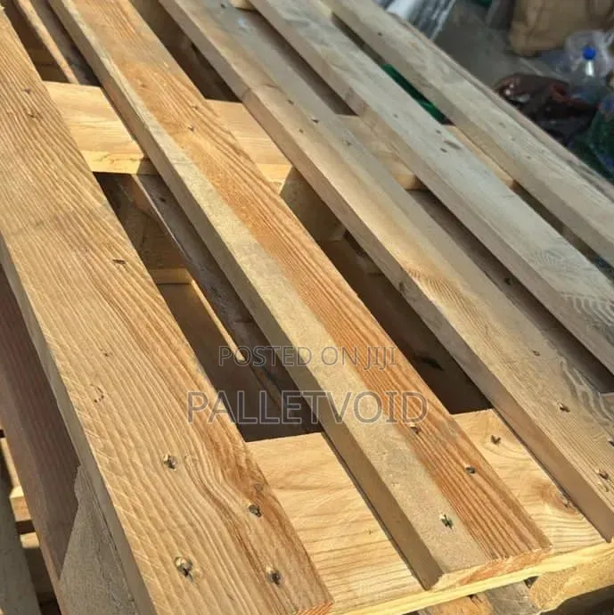 Industrial Wooden Pallet for Storage and Bedframe