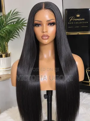 Long Silky Straight Blend Hair – Smooth and Full