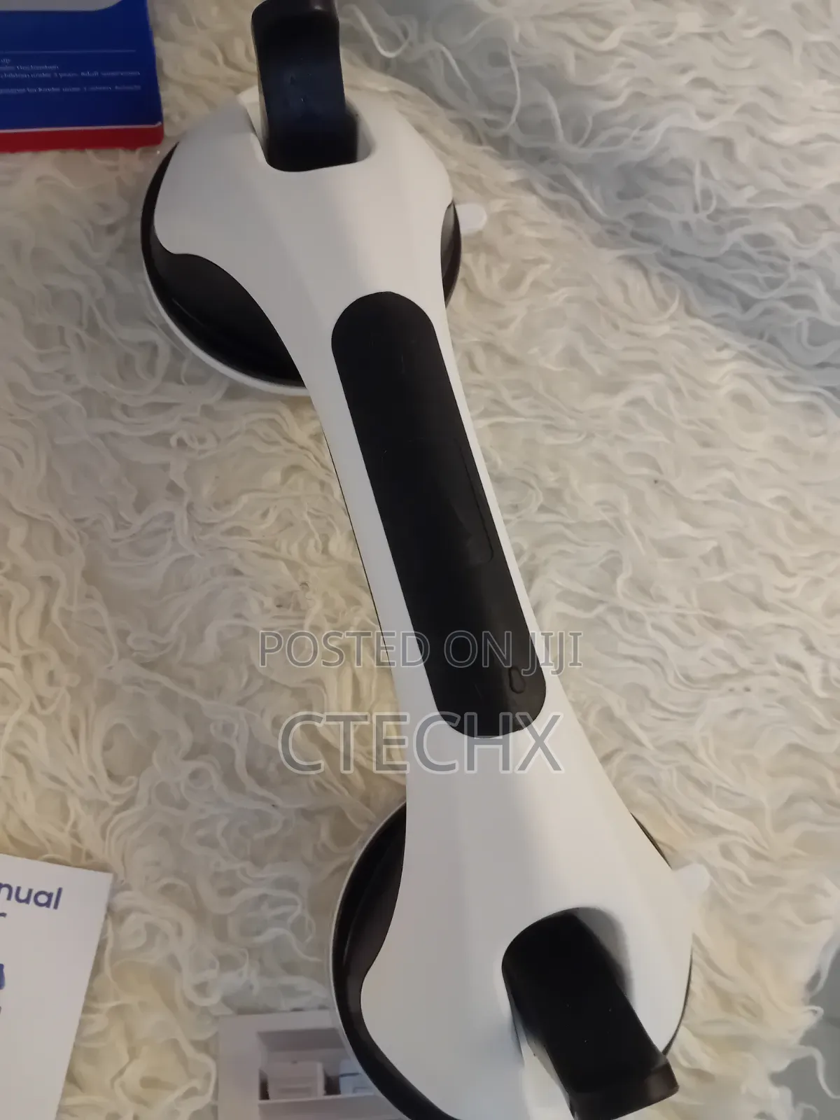 TAILI Suction Grab Bars for Bathroom, 43cm, 110kg, No-Drill, Elderly