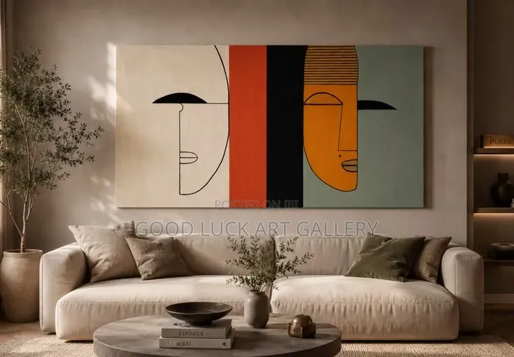 Silent Dialogue Canvas Wall Art
