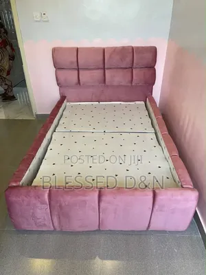 High Quality Ladies Pink Bed Frame