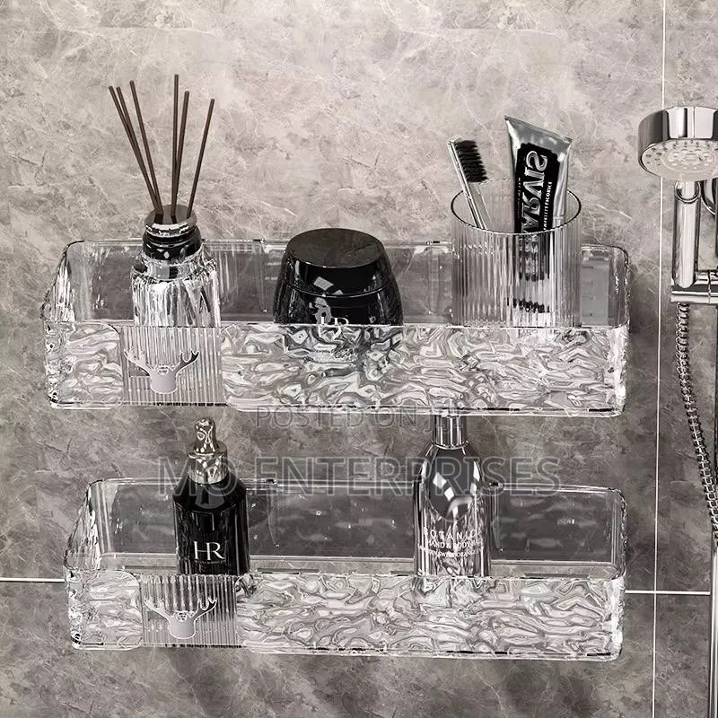 Bathroom Shelf Drain Rack