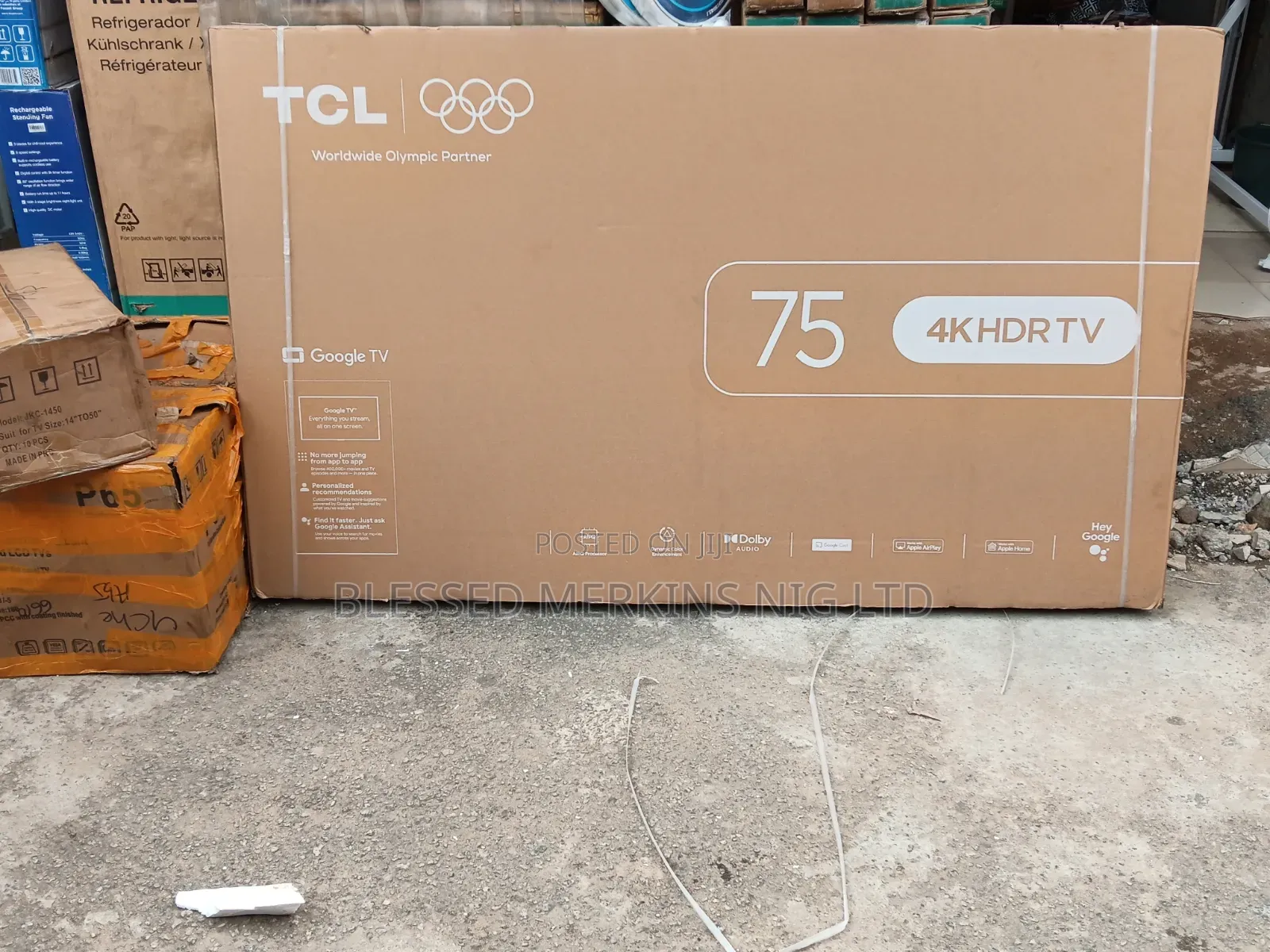 TCL HDR Television Google 75"