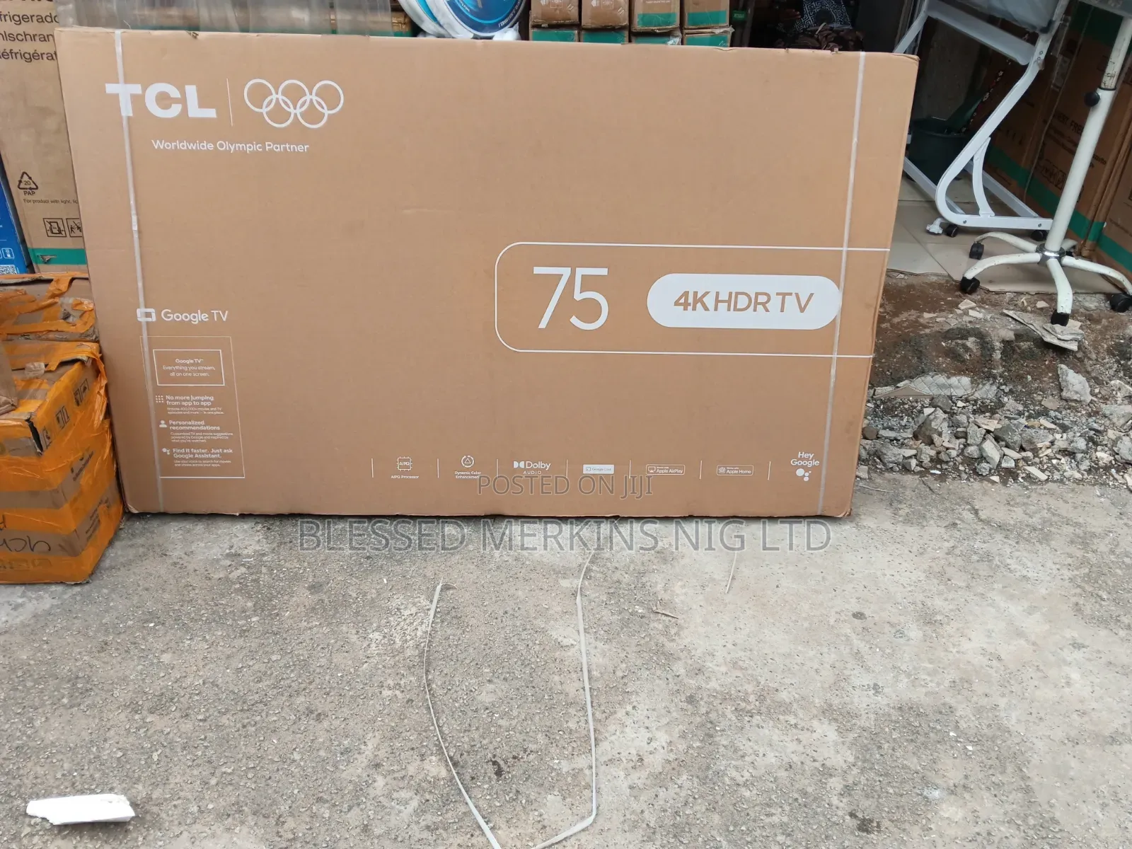 TCL HDR Television Google 75"