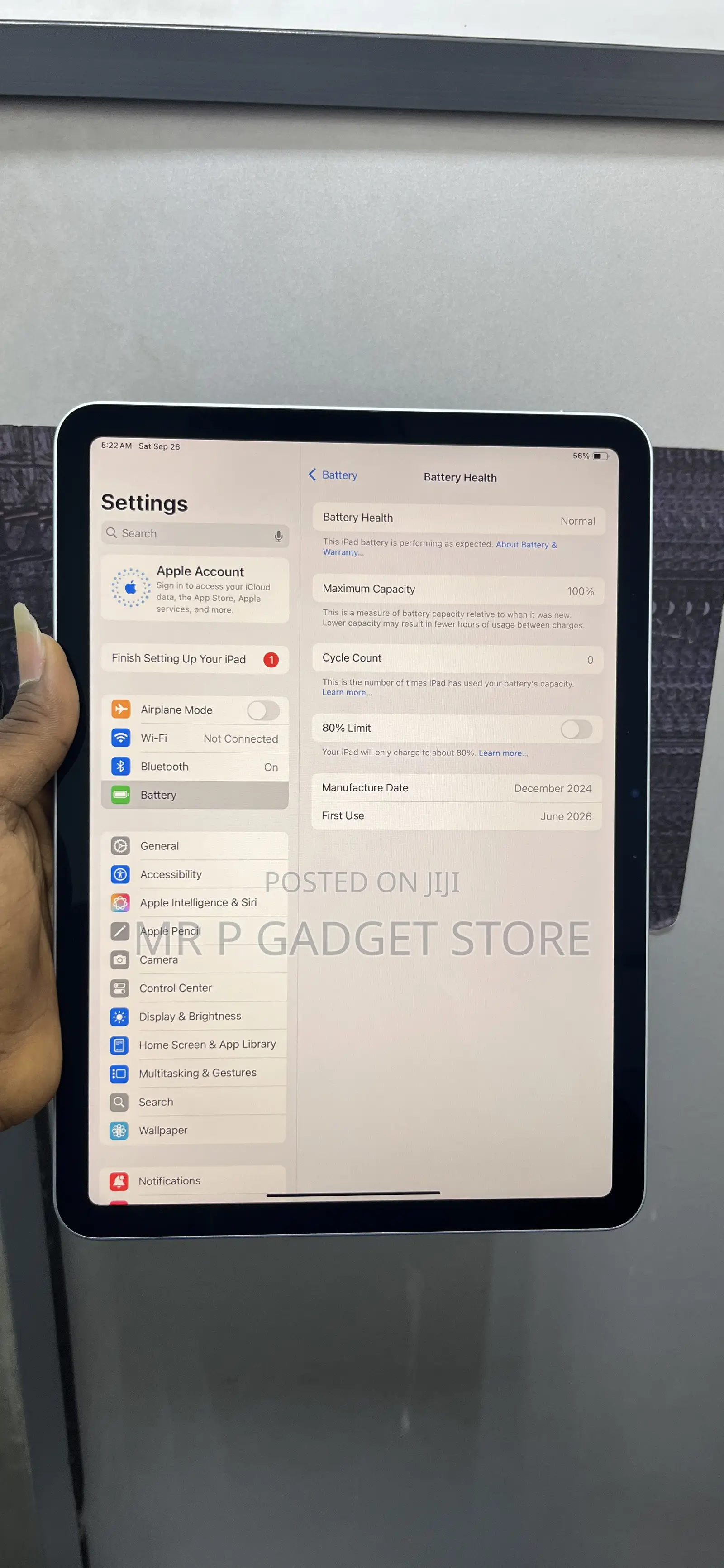 Apple iPad Air 11 (2024) 256 GB Blue