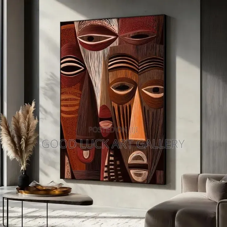 African Tribe Mask Art