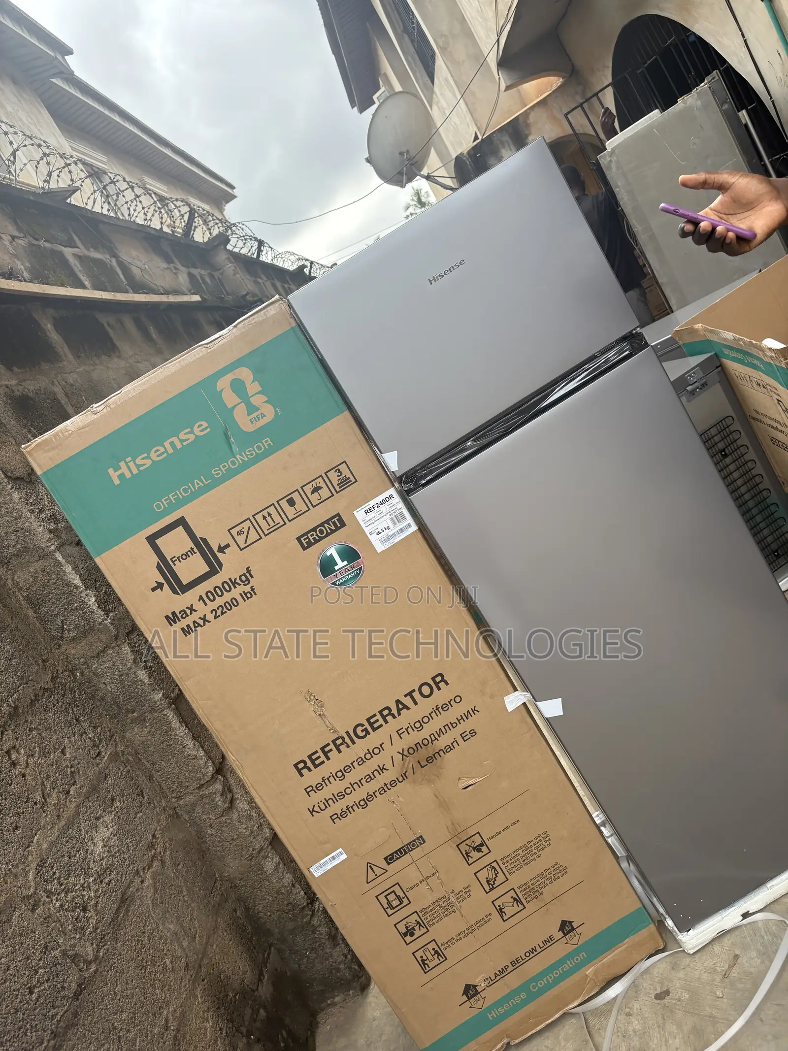 Hisense Ref240dr Fridge